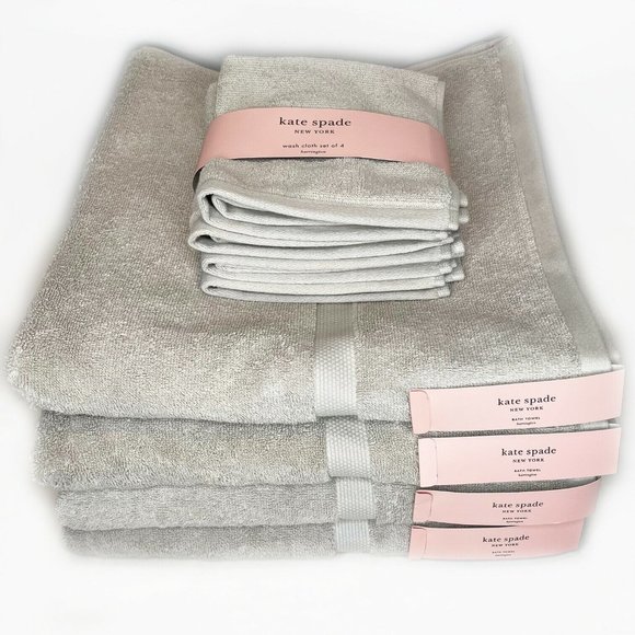 Kate Spade Bath Towels Kate Spade New York Pleat 100 Cotton Bath